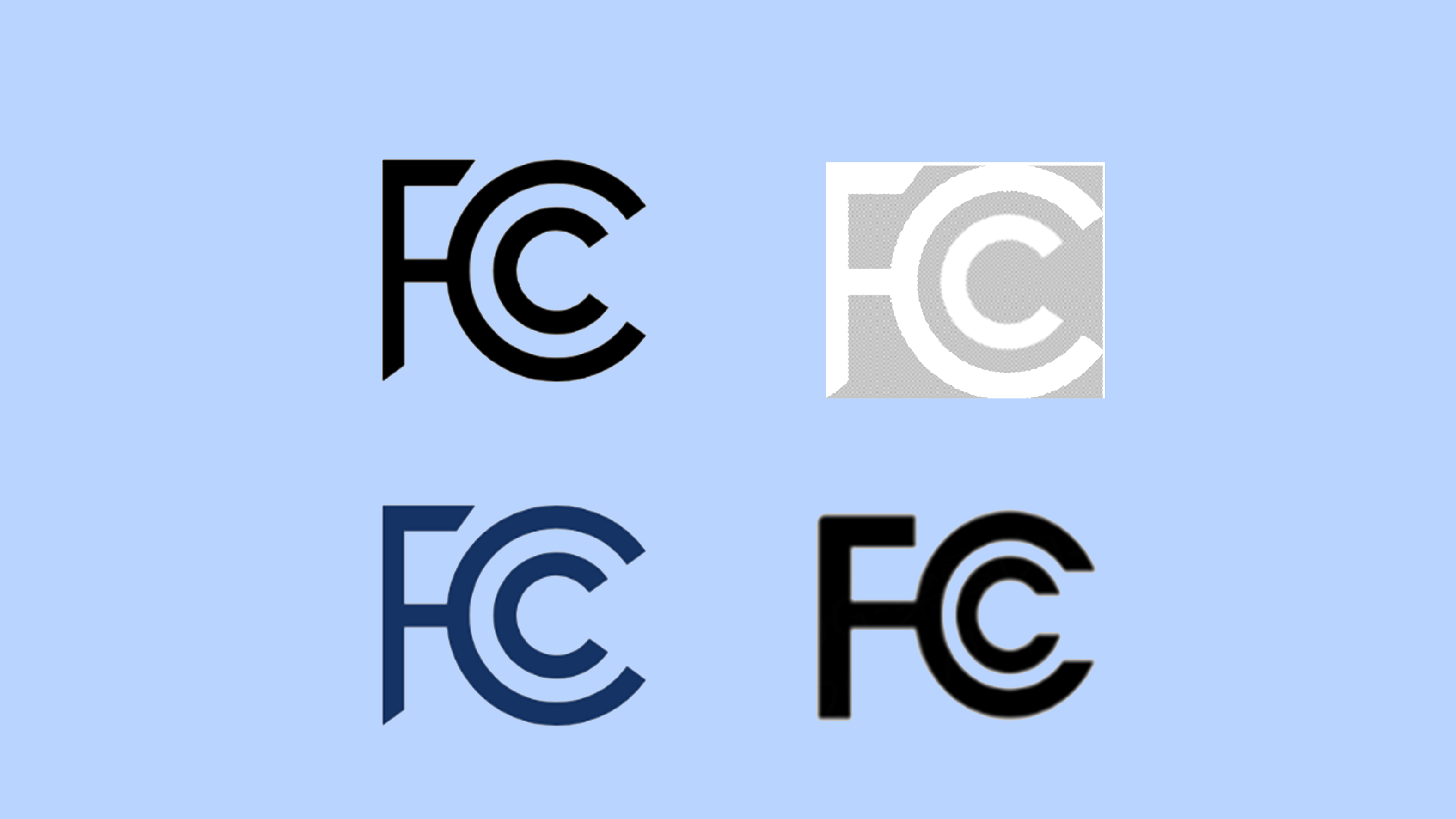 FCC LOGO如何正确使用？你用对了吗？